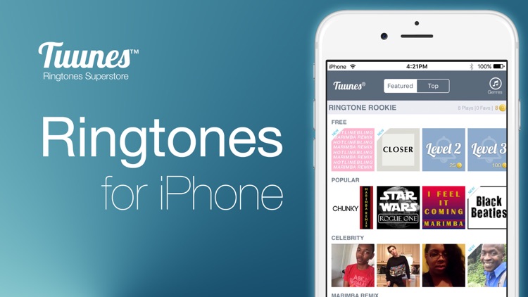 TUUNES™ Ringtones for iPhone screenshot-6
