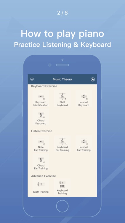 TheoryMaster-Sight reading app