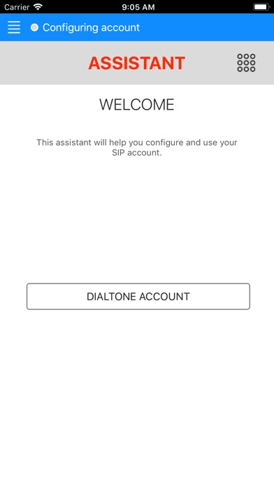 Dialtone VoIP Client screenshot 2