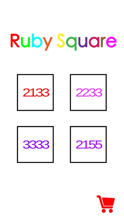 Magic Square - Magic cube 2D