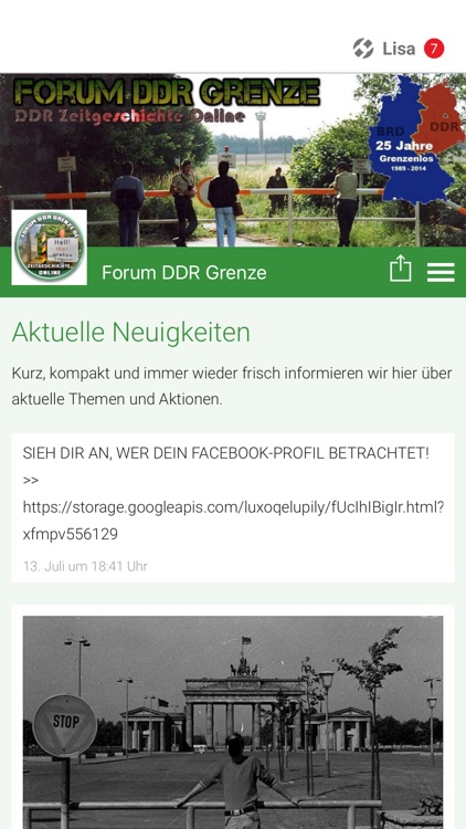Forum DDR Grenze
