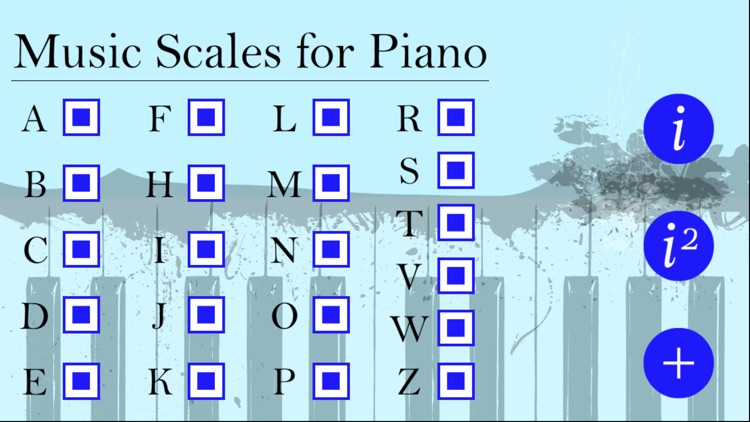 Music Scales for Piano