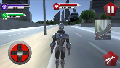 Flying Super Hero Mission Game screenshot 2