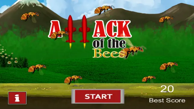 Attack of the Bees, game for IOS