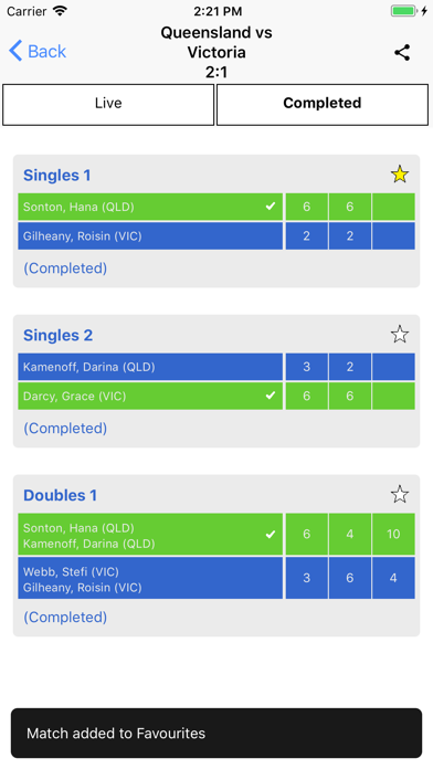 Tennis-Ticker screenshot 4