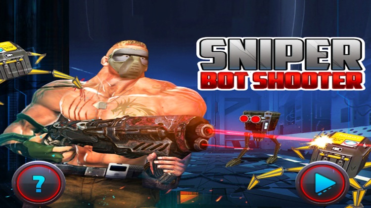 Sniper Bot Gun Shooting
