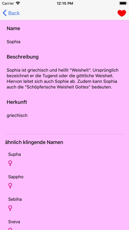Babynamen Finder PRO+ screenshot-3