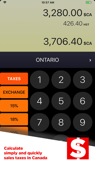 How to cancel & delete Sales Taxes Canada from iphone & ipad 1