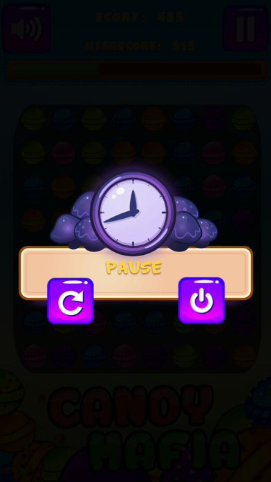 How to cancel & delete Candy Mafia : Match 3 Puzzle from iphone & ipad 4