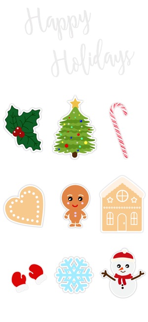 Enjoy Christmas Stickers