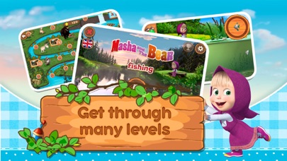 Masha and the Bear: Fishing 1.3 IOS -