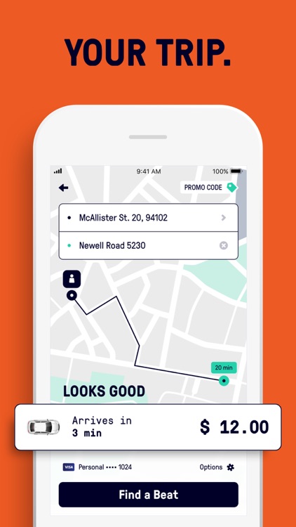 Beat - Ride app