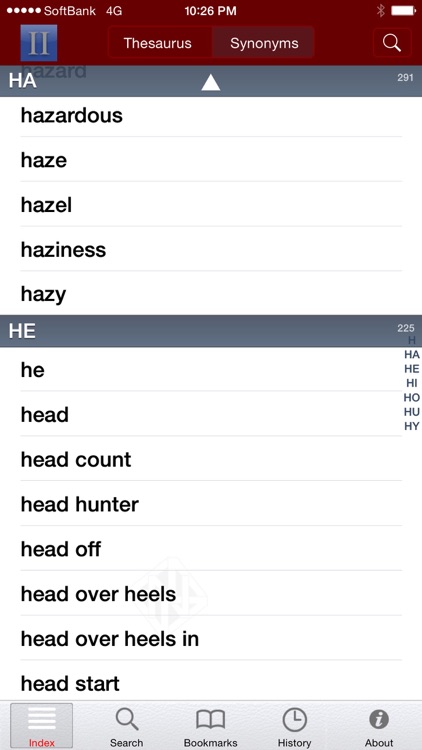 Roget's II: New Thesaurus screenshot-4