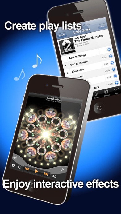 DreamTunes - Music Visualizer Screenshots