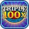 Get ready to play Triple 100X pay slot machine free