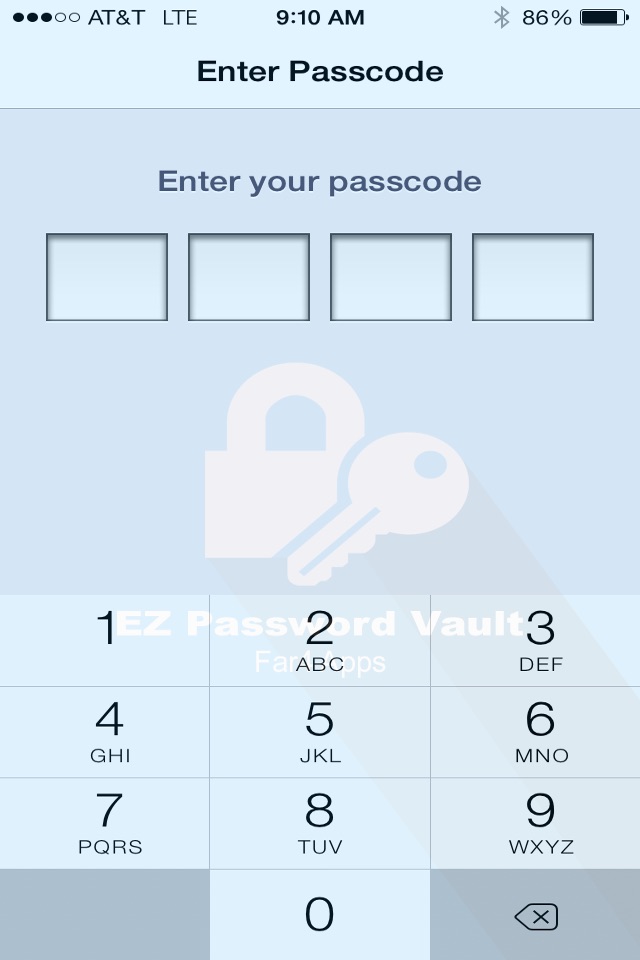 EZ Password Vault screenshot 2