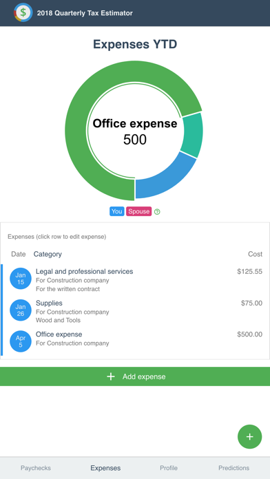 How to cancel & delete 2018 Quarterly Tax Estimator from iphone & ipad 2