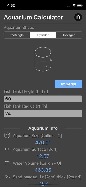 Aquarium Calculator Plus(圖3)-速報App