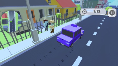 Blocky City Taxi Simualtor 1.0 IOS -