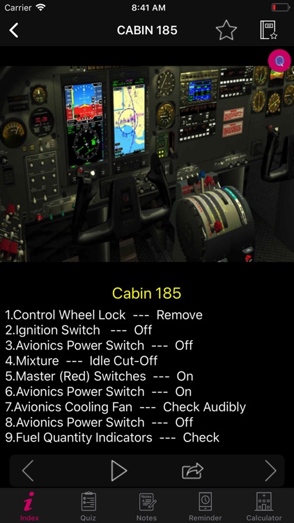 Preflight Cessna 185 Checklist