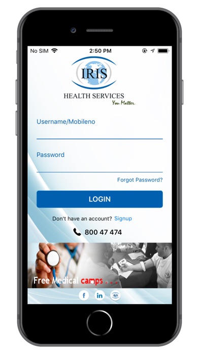 IRIS HEALTH SERVICES screenshot 2