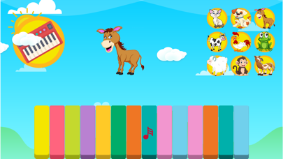 Piano4Fun: بيانو اصوات حيوانات screenshot 3