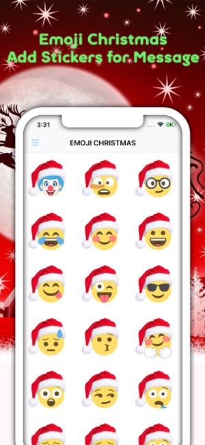 Christmas Emojis & Animated(圖2)-速報App