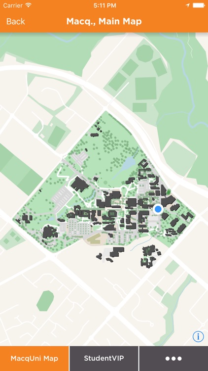 Macquarie University Map