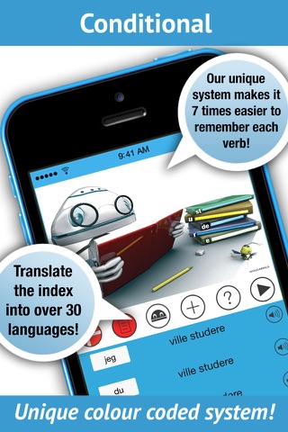Learn Danish Verbs - LearnBots screenshot 4