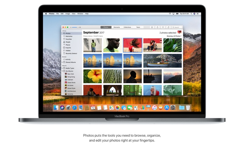 macOS High Sierra Screenshot