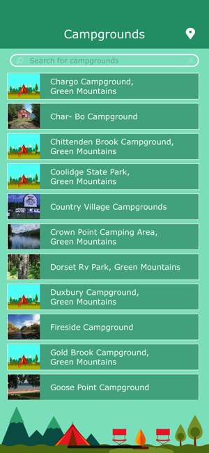 Vermont Campgrounds & Parks(圖2)-速報App