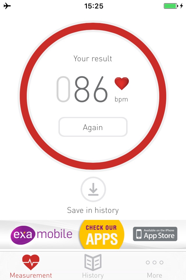 Cardiograph Heart Rate Monitor screenshot 4