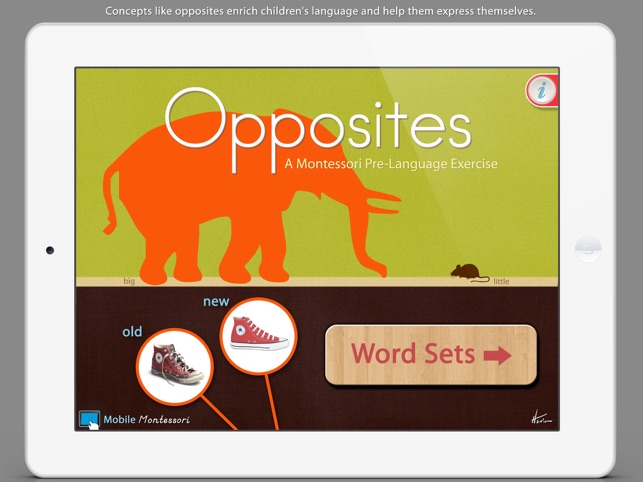 Opposites - A Montessori Pre-Language Exercise(圖1)-速報App