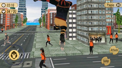 Ape Hero Ninja City Attack screenshot 4