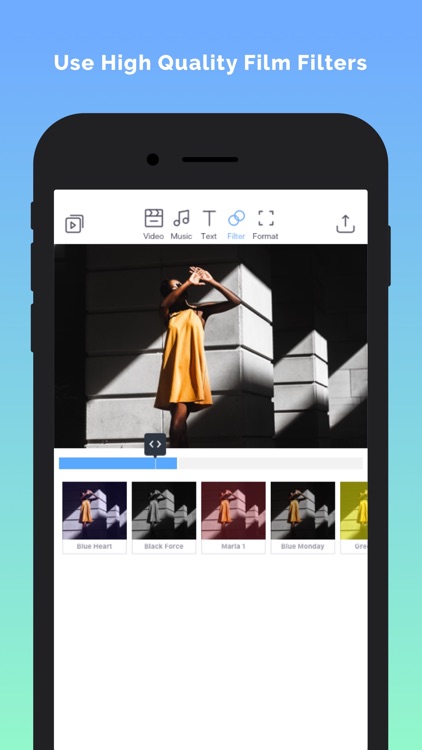 Filmr- fullscreen video editor