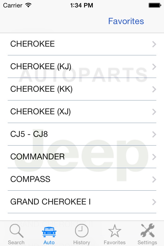 Autoparts for Jeep screenshot 3