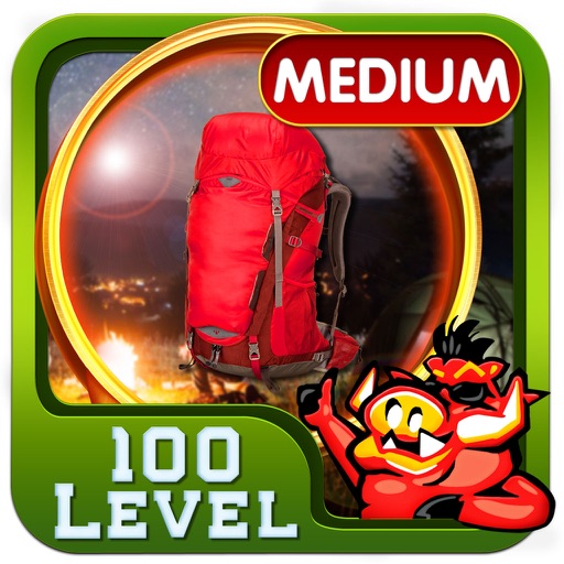 Summer Camp Hidden Object Game icon
