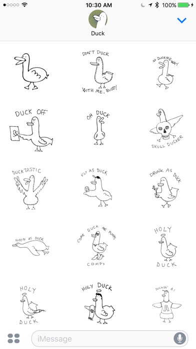 AutoCorrect Ducks! Stickers screenshot 3