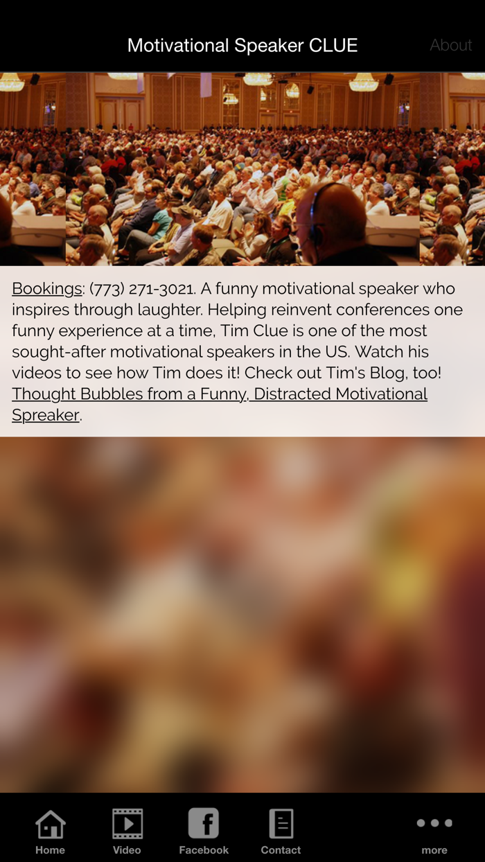 Motivational Speaker CLUE