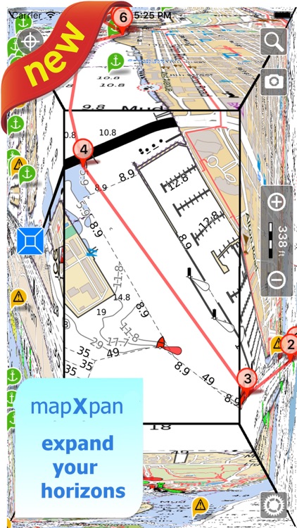 Aqua Map Minnesota Lakes HD screenshot-3