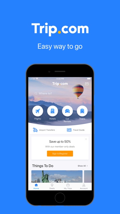 Trip.com – Flights & Hotels screenshot-0