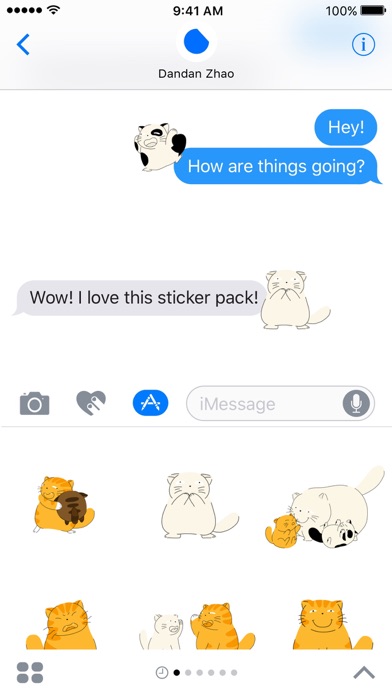 Go! Cats - Animated Stickers screenshot 4