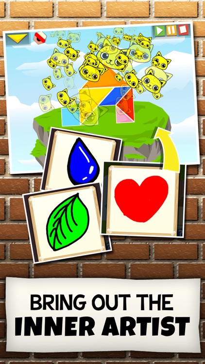 Kinder Tangram: Brain Game screenshot-3