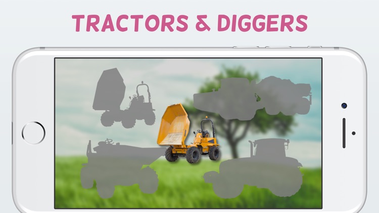 Tractor & Digger - Puzzlebook