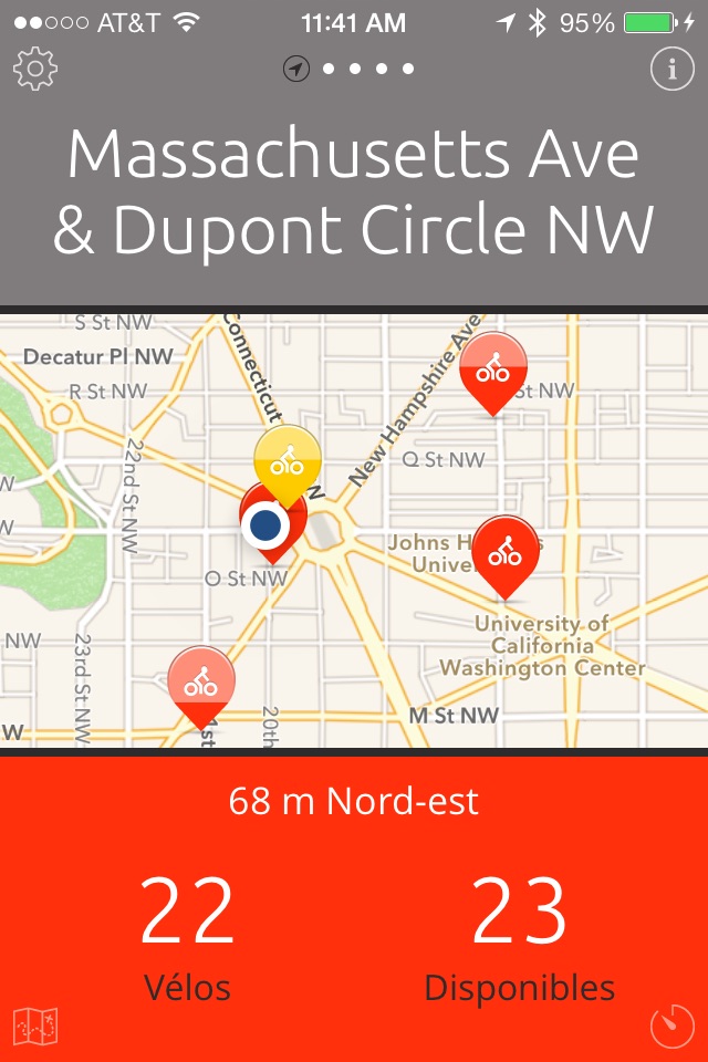 D.C. Bikes — A One-Tap Capital Bike Share App screenshot 3