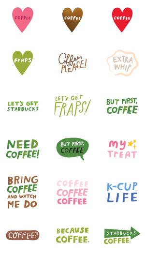 Starbucks Stickers(圖3)-速報App