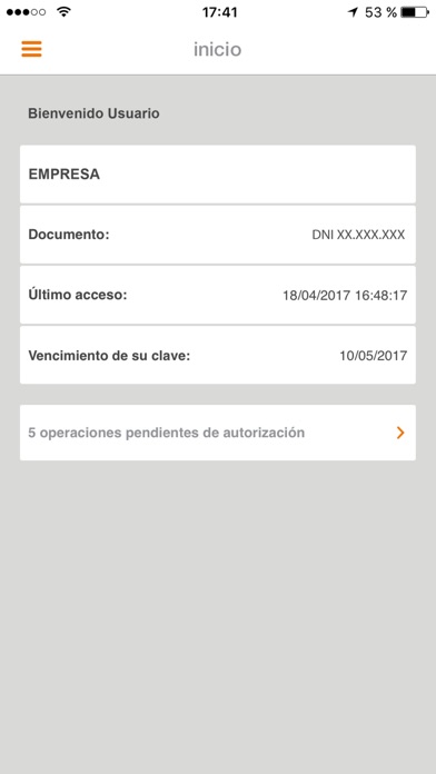 Itaú Empresas AR screenshot 2