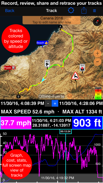 How to cancel & delete Speedometer 55 Pro. GPS kit. from iphone & ipad 1