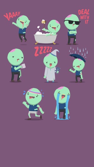 Cute Zombie Stickers(圖3)-速報App