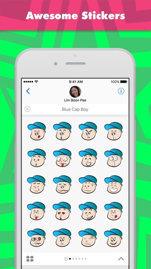 Blue Cap Boy(圖1)-速報App